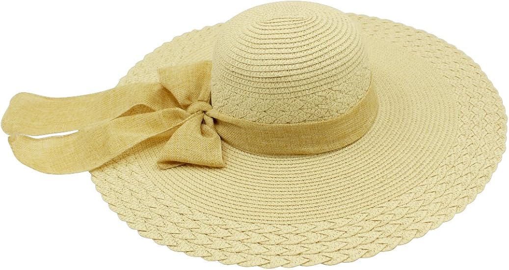 floppy cream hat