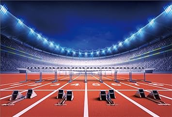 Amazon Csfoto背景stadiumスポーツテニスコート一致写真用背景幕ラケットアクティブathlete Athletic Competition Tournamentフットボールバスケットボールサッカーフォトスタジオ小道具ポリエステル壁紙 バックペーパー 背景布 通販