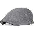 VOBOOM Men Newsboy Cap Cotton Flat Ivy Gatsby Driving Hat