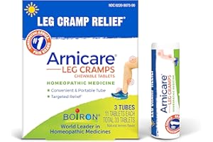 Boiron Arnicare Leg Cramps for Day and Night Relief from Cramping and Stiffness in Feet or Calves - 33 Tablets