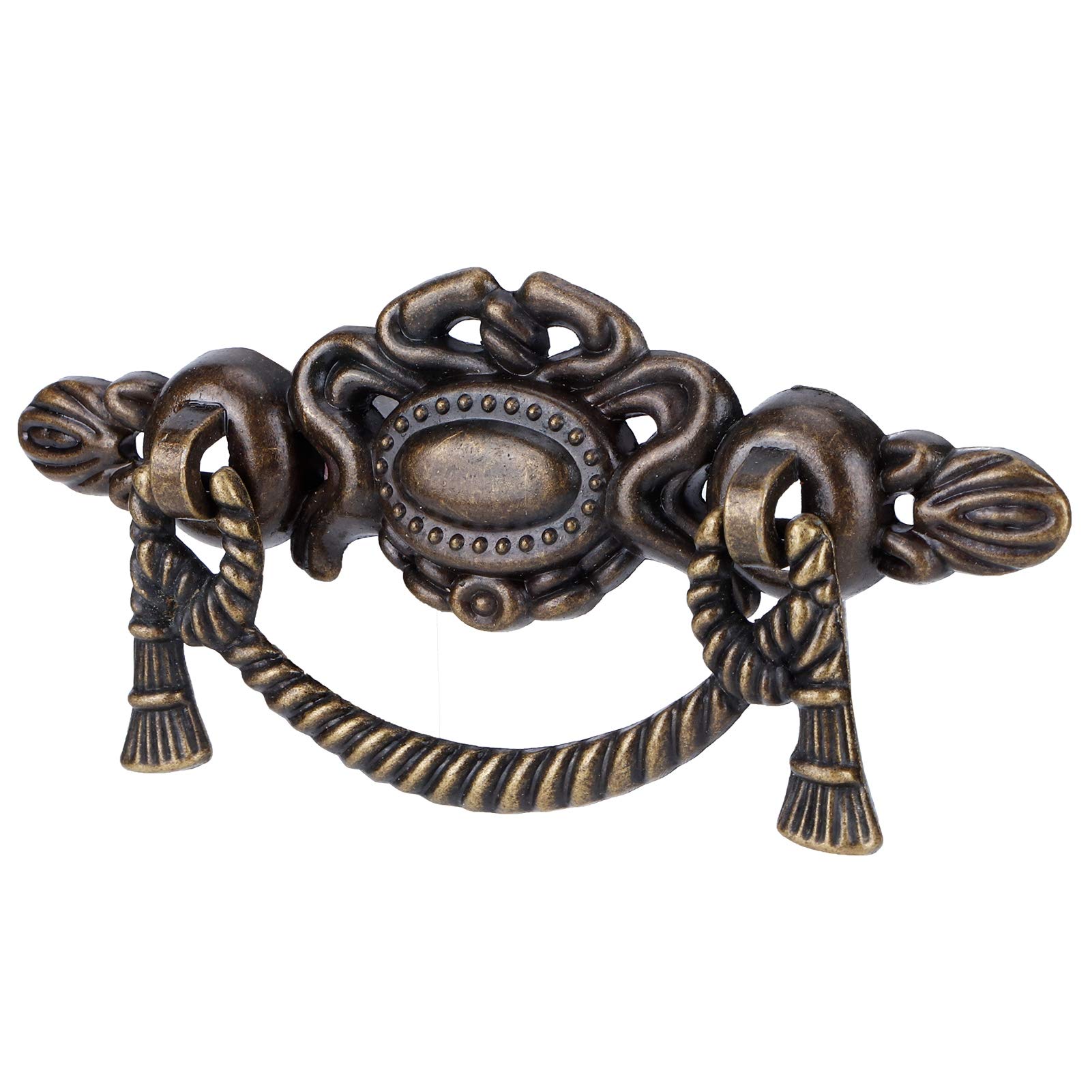 Fafeicy Vintage Drawer Pull Handles Zinc Alloy Cabinet Handle for Cupboard Cabinet Wardrobe
