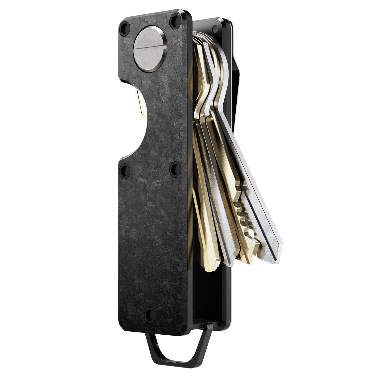 MINBERAND Key Organizer Compact Key Holder Metal