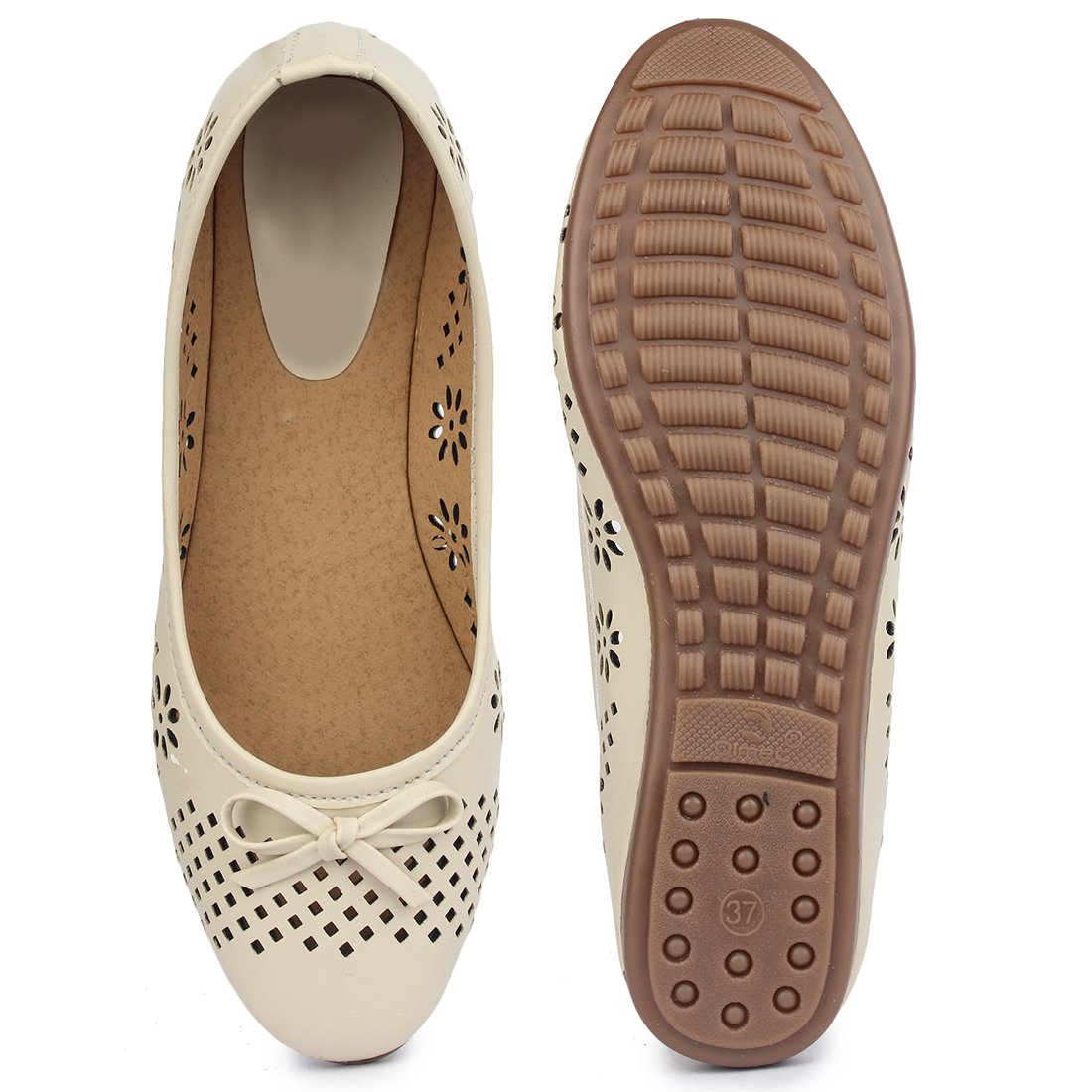 do bhai belly-usha casual ballerinas for women