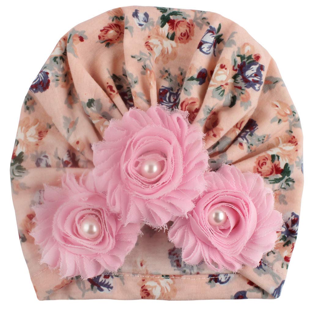baby flower swim cap