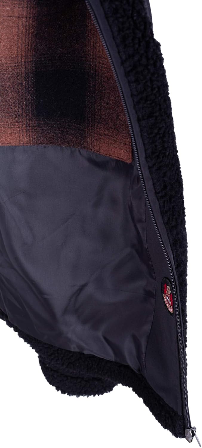 Pendleton Bozeman Hybrid Wool Sherpa Zip Waterproof Breathable Jacket at  Men’s Clothing store