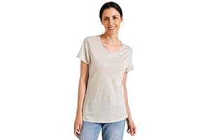 ZSOSBA METARINO 100% Merino Wool T-Shirt Women,Short Sleeve Lightweight Crew Neck Base Layer Tee Shirt for Travel,Hiking