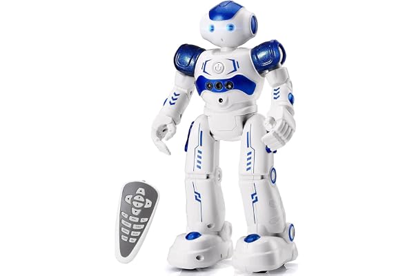 KingsDragon RC Robot Toys for Kids,Remote Control Smart Robot Toy | Gesture & Sensing Programmable Interactive Walking Robot 