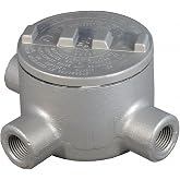 Conduit Outlet Body, Iron, T, 3/4 In.