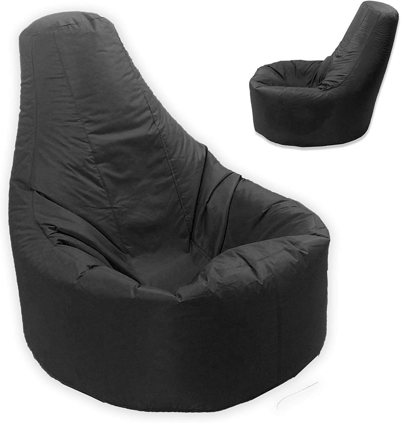 SURPZON Large Bean Bag Gamer Beanbag Adult Outdoor Gaming Garden Big Arm Chair without Beads