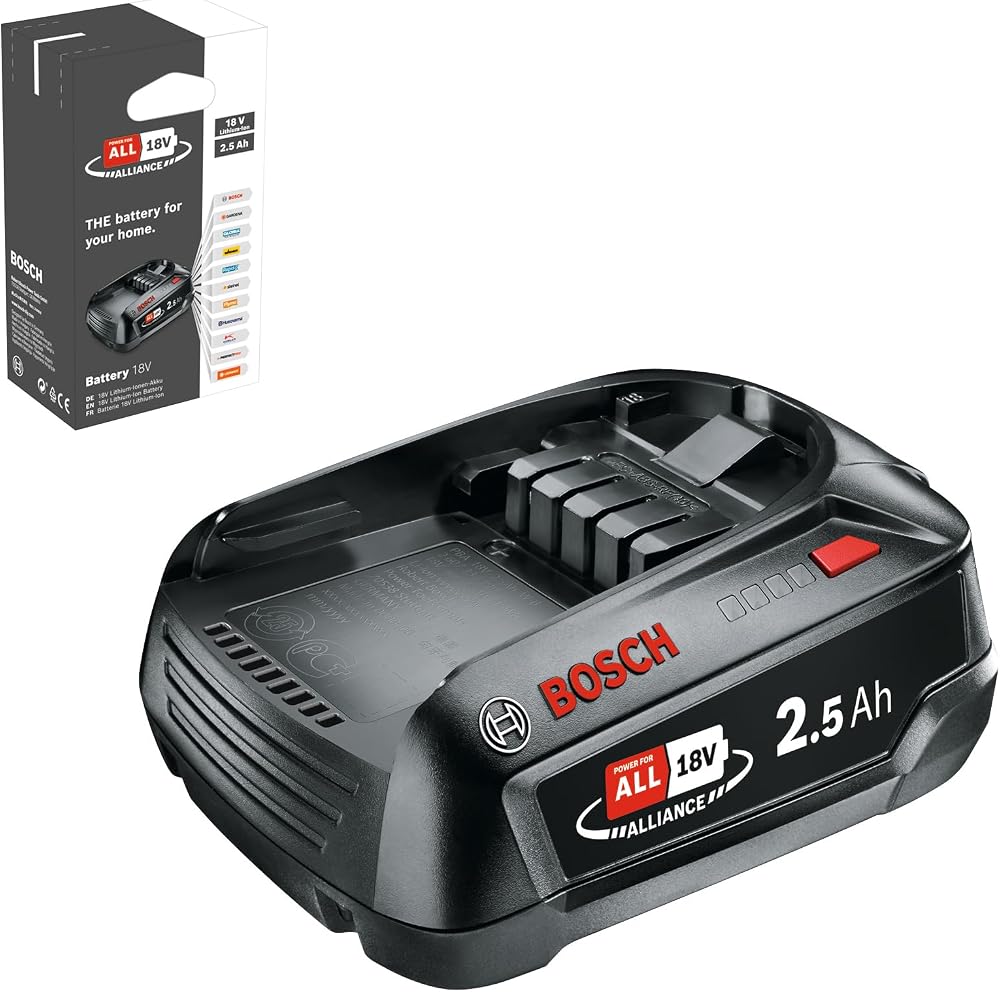 Bosch 18V Battery Pack PBA 2.5Ah W-B Power for ALL System in Box
