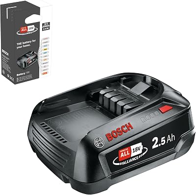 Bosch 18V Battery Pack PBA 2.5Ah W-B Power for ALL System in Box