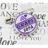 Amazon.com: Set of 2- Replica ELLIE BADGE GRAPE SODA BOTTLECAP PIN! "UP ...
