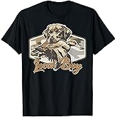 Local Boy Hunting Dog Camo Southern Country Pride Vintage T-Shirt