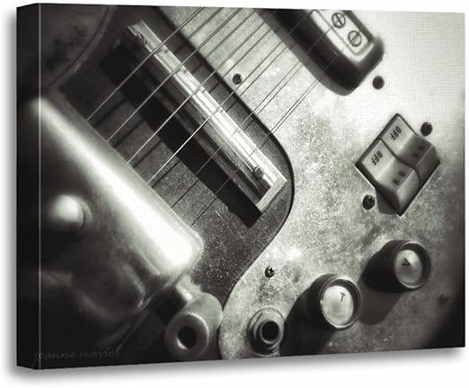 Amazon Com Torass Canvas Wall Art Print Music Electric Guitar