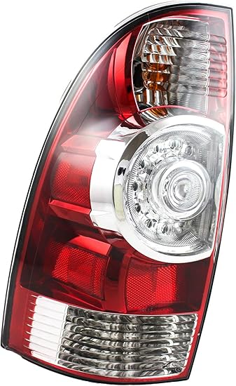 Amazon Com For Toyota Tacoma Outer Led Tail Light 2009 2010 2011 Driver Left Side Taillamp Assembly Replacement Automotive