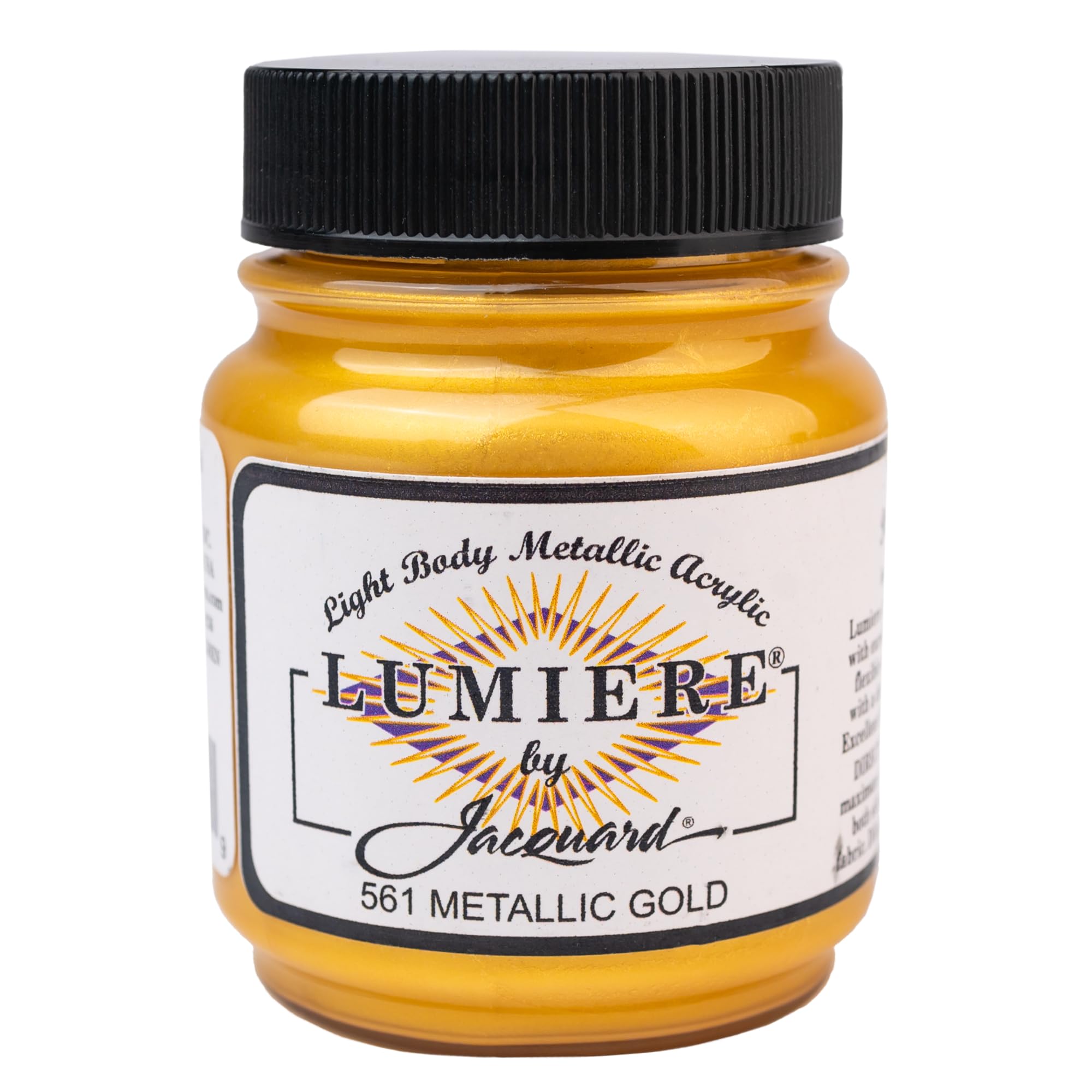 Jacquard Lumiere Paint Metallic Gold 2.25Oz