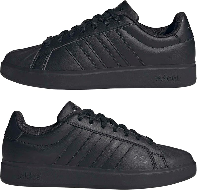 Homme Streettalk Shoes, Core Black/Core Black/Core Black, 42 EU