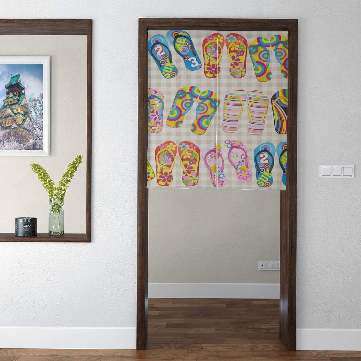 Lexav Japanese Short Style Bedroom Curtain Hooks Cute