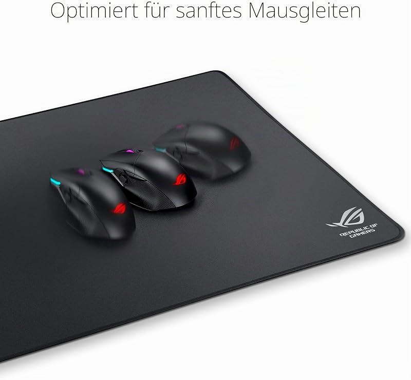 ROG Sheath BLK LTD Gaming Mauspad (Tischunterlage, extra groß, rutschfest, langlebig) dunkelgrau
