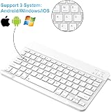 PINKCAT Bluetooth Keyboard Ultra-Slim Wireless UK Layout Built-in Battery view 5