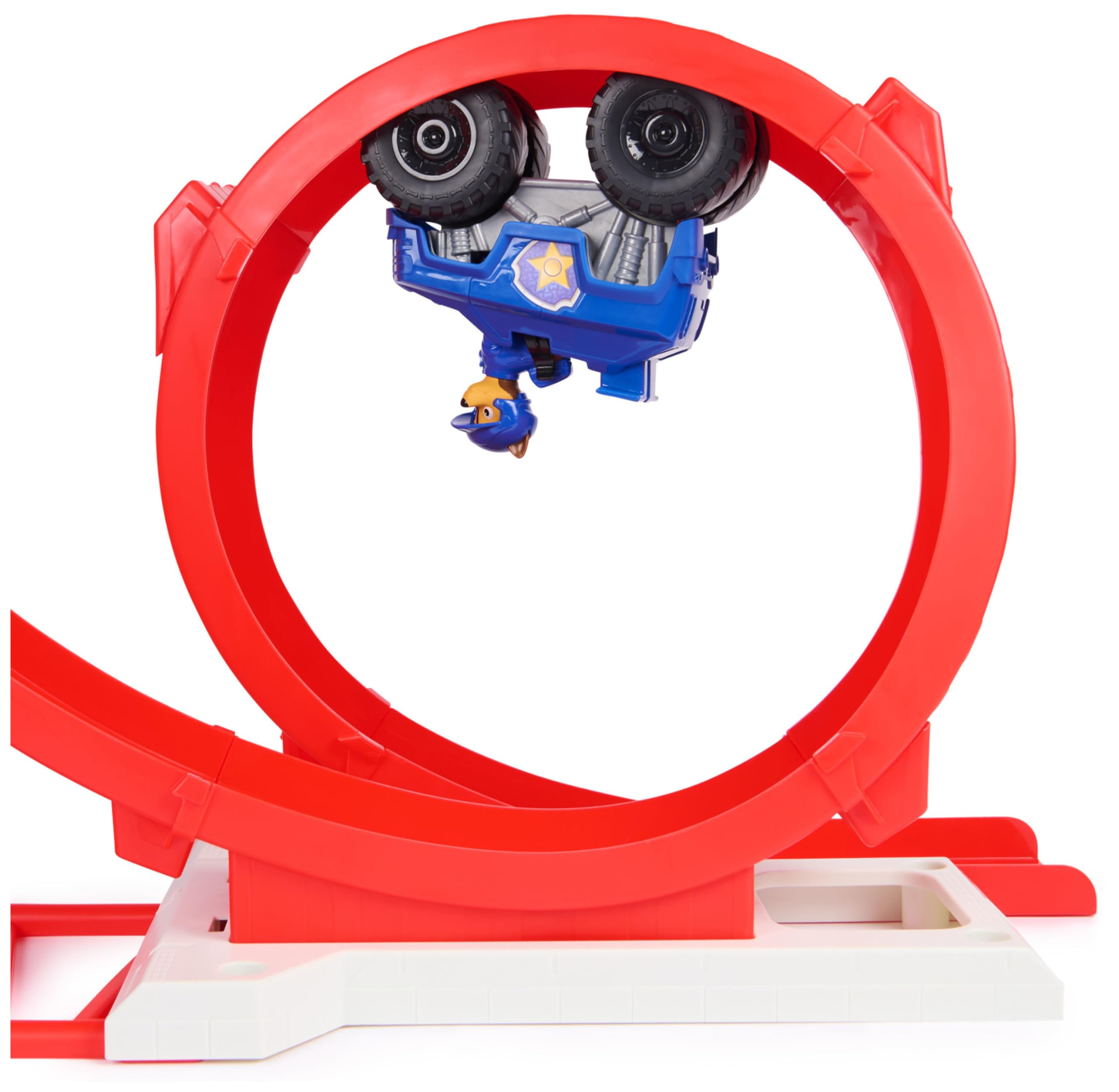 PAW Patrol: Rescue Wheels Super Loop Tower HQ, with Light, Sound, Vehicle Launcher, Chase Action Figure & Toy Truck, Kids Toys for Boys & Girls Age 3+