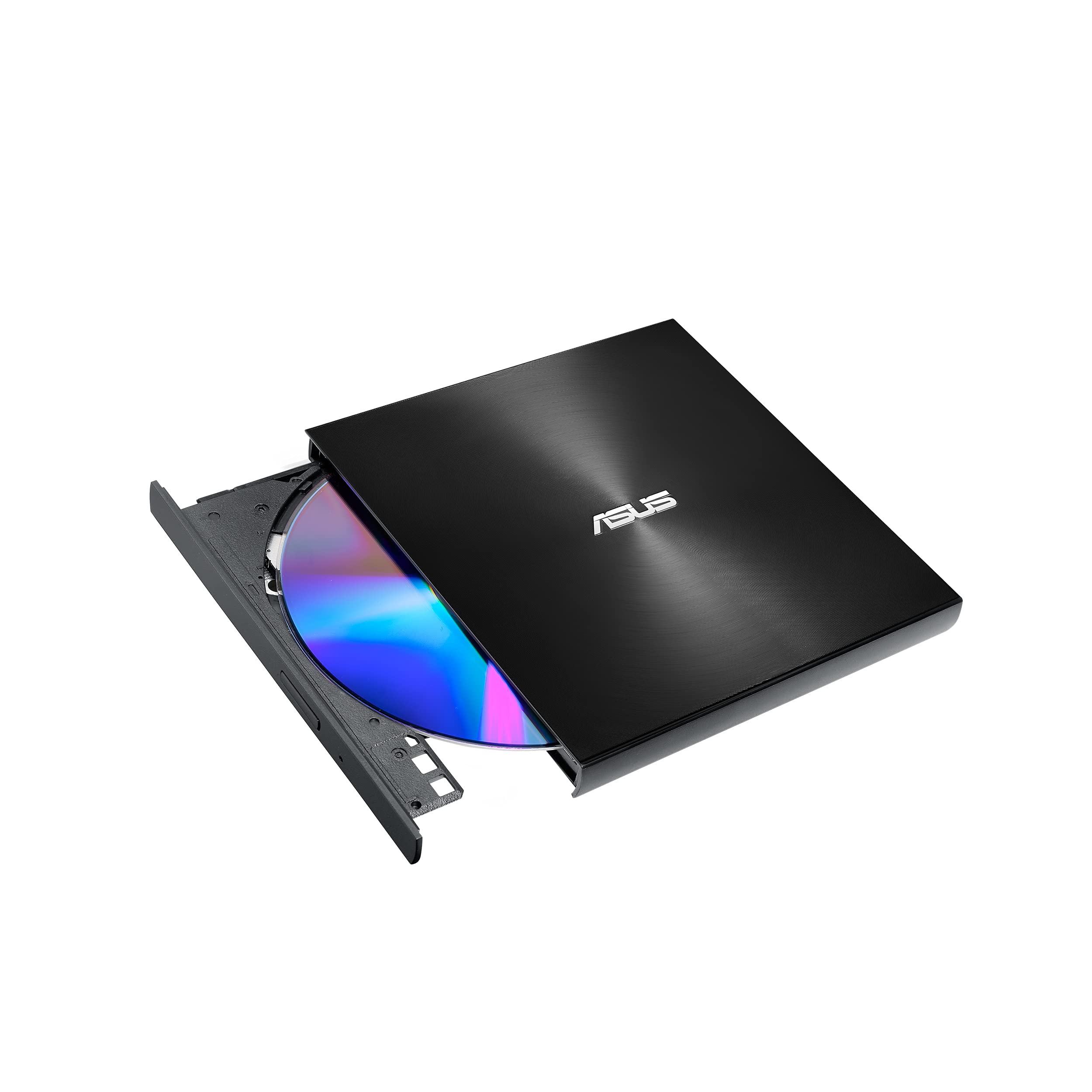 ASUS SDRW-08U8M-U external ultraslim 8X DVD writer, USB Type C, Mac Compatible, 13.9mm Ultraslim, M-DISC support, Disc Encryption, NERO Backitup, E-Green, E-Media