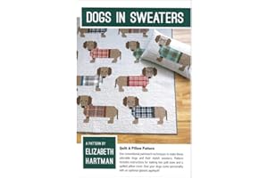 Elizabeth Hartman Ptrn Dogs in Sweaters Pattern