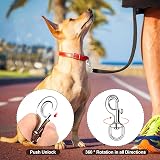 PBMLGO 6 Pcs Heavy Duty Trigger Clips 330KG Swivel Eye Bolt Snap Hook Carabiner view 3
