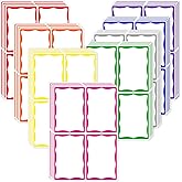 6 x 4 inch Large Moving Labels for Boxes, Packing Labels Stickers for Moving Color Coded Blank Labels Stickers, 160pcs Moving Stickers for Home Organization Projects, Kitchen, Storage Bins(8 Color)