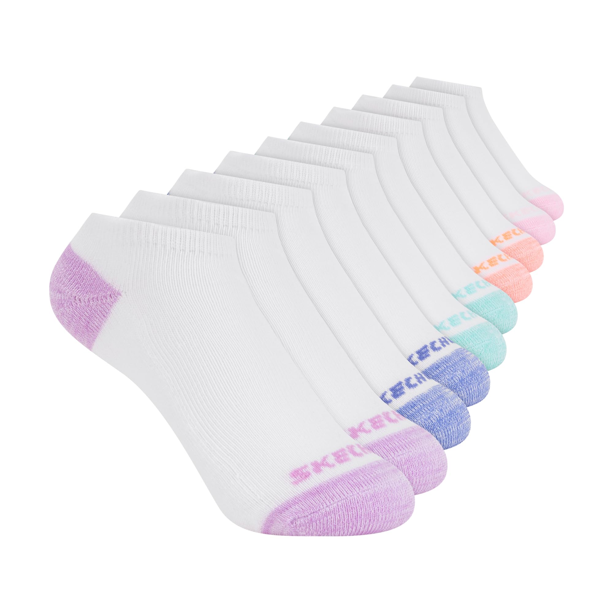 Photo 1 of 10-Pack Performance No Show Socks, Everyday Wear for Kids, Soft & Comfort-Fit