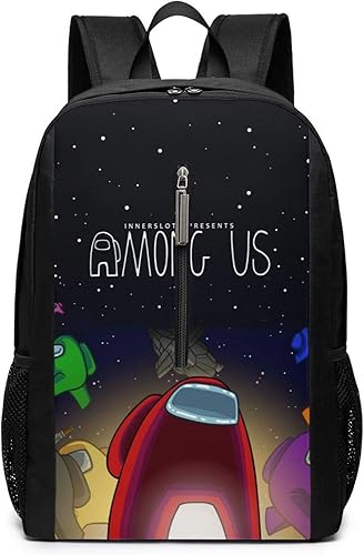 Amazon Qrwlkj Among Us アマングアス リュック バックパック リュックサック ビジネスバッグ 大容量 多機能 人気 メンズ レディース 大学生 低学年 高学年 仕事 通学 ランキング Qrwlkj シューズ バッグ