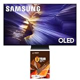 Samsung QN65S90FAFXZA 65 Inch 4K OLED Smart TV (2025) with Dolby Atmos and 5 Year Amber Protection Plan