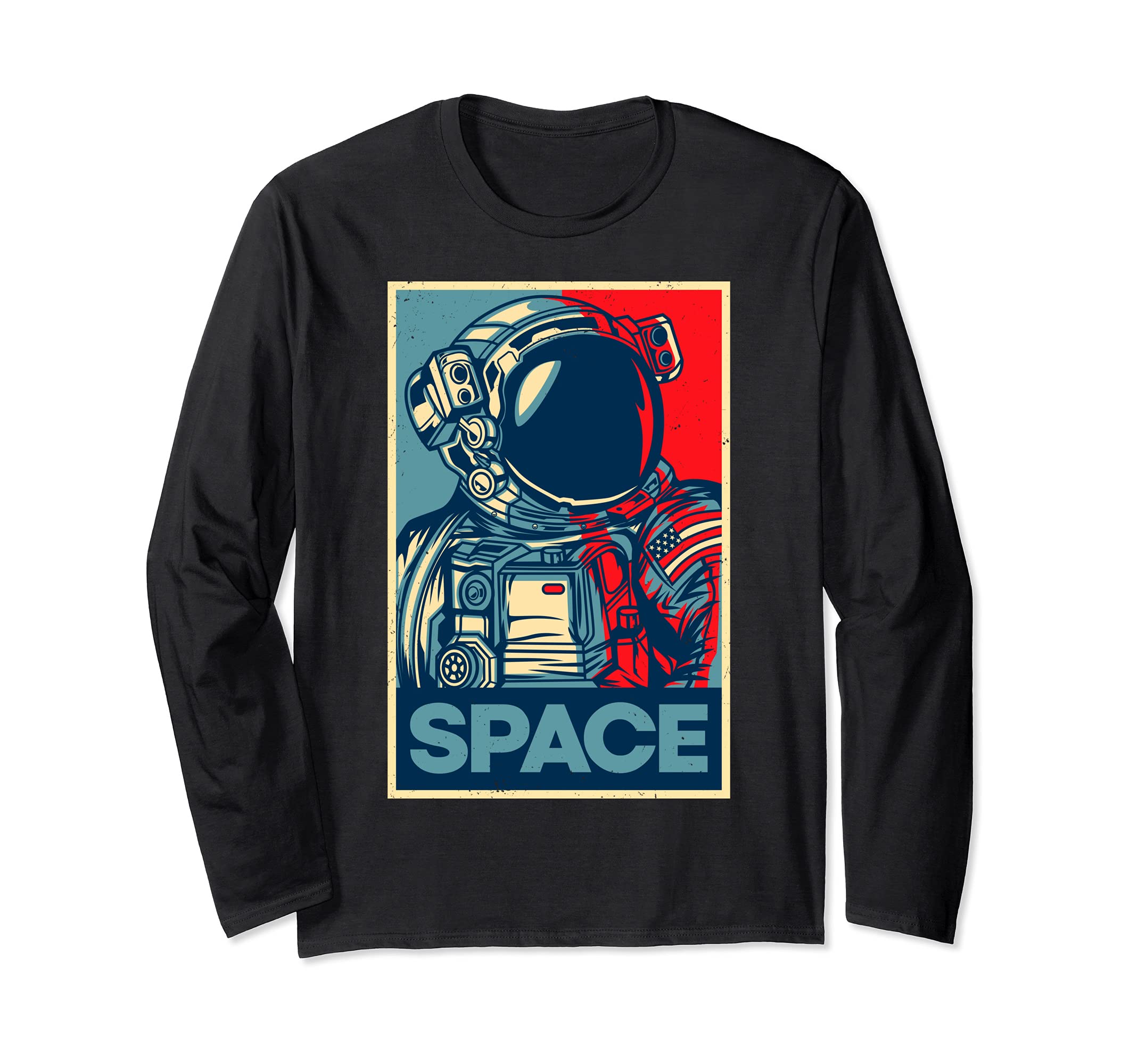 Space - Astronaut, science fiction, space design apparel Long Sleeve T-Shirt