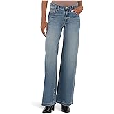 KUT from the Kloth Jean High-Rise Wide Leg Clean Hem