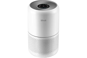 LEVOIT Air Purifier for Home Allergies Pets Hair in Bedroom, H13 True HEPA Filter, 24db Filtration System Cleaner Odor Elimin