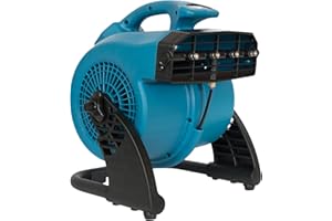 XPOWER Misting Fan FM-48, Outdoor Cooling, Heavy Duty, Powerful, High Velocity, 3-Speed, Ideal for Camping, Patios, Picnics, & More