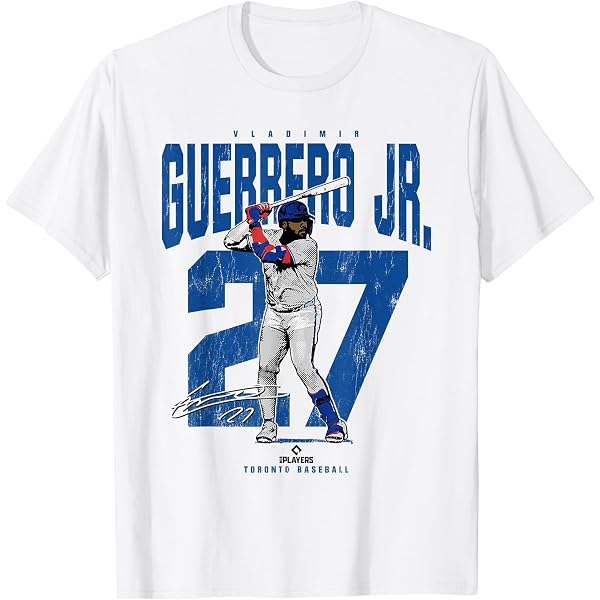 Maillot Dédicacé Vladimir Guerrero Jr. Toronto Blue Jays - Authentifié JSA COA - Pièce Collector Originale