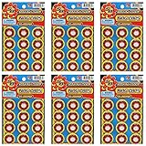 BUNDLE 8-SHOT PLASTIC RING CAPSULES 6 SHEET 576 SHOTS - BEST QUALITY!