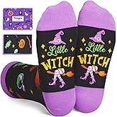 HAPPYPOP Witch Gifts - Halloween Spooky Witch Pumpkin Horror Lovers, Dinosaur Socks
