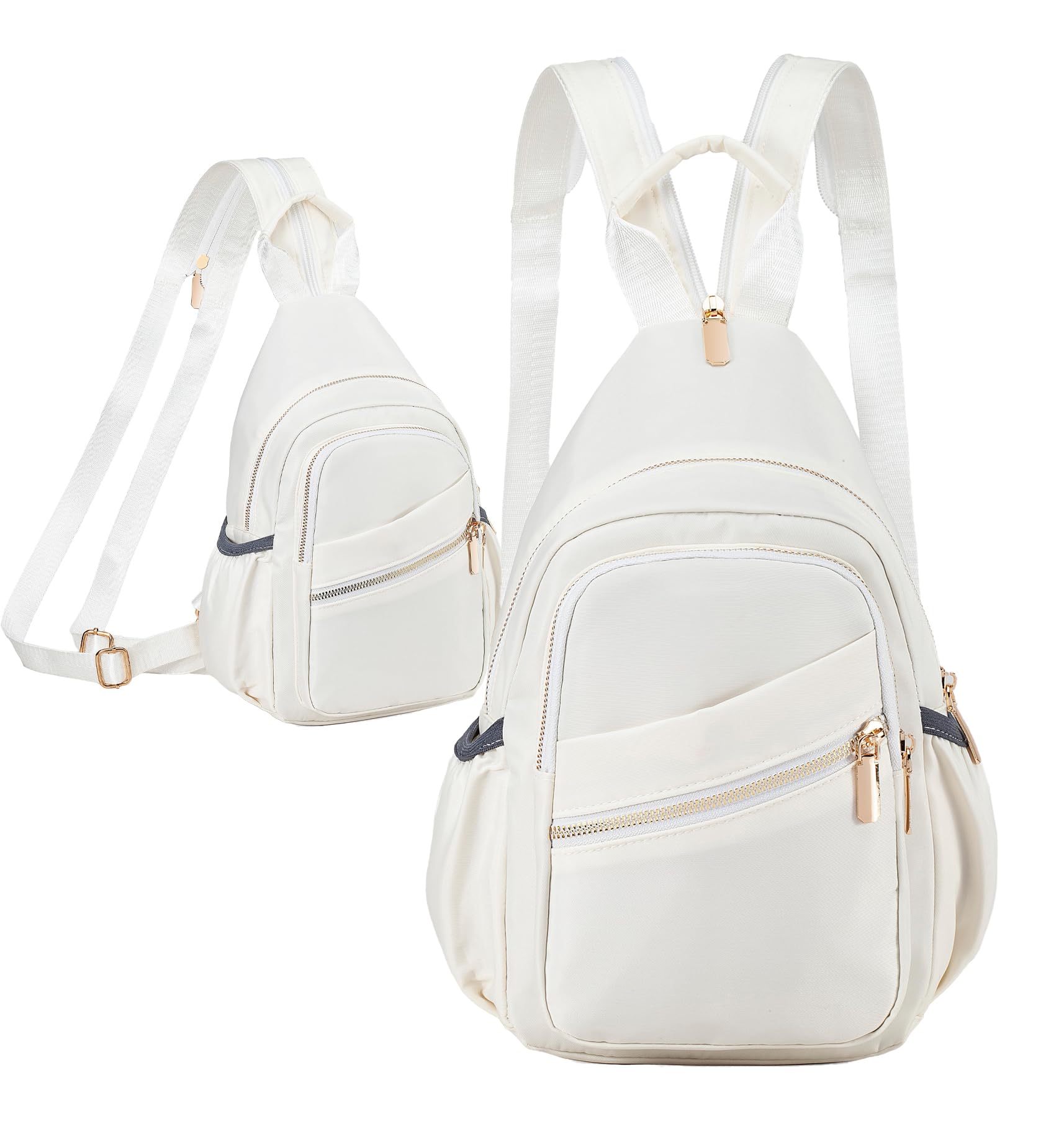 Photo 1 of (used) Xsecnua Small Crossbody Sling Bag for Women, Mini Backpack Sling Backpack Convertible, Chest Bag for Hiking Daypack