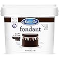 Satin Ice Fondant, Dark Chocolate, 5 Pound