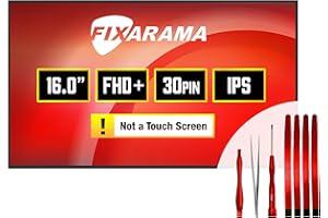 FIXARAMA Screen Replacement for Lenovo ThinkPad E16 21JN0073US Grade A+ FHD 30pin Matte IPS 16.0" LED LCD Display with Tools 