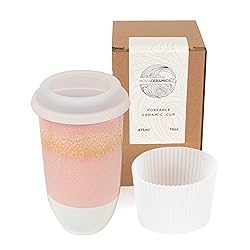 NOVA CERAMICS Travel Mug On the Go Coffee Mug