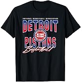 NBA Official Detroit Pistons Fade Out T-Shirt