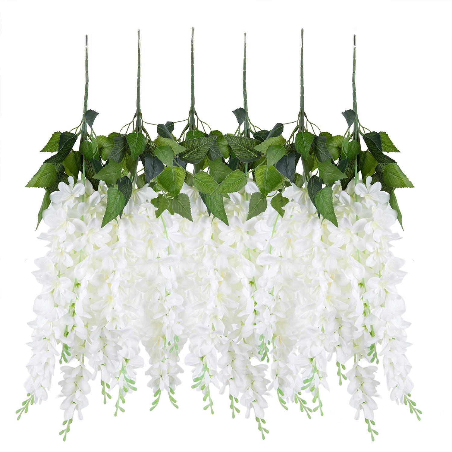 Buy U'Artlines Wisteria Artificial 2.3 Feet/Piece Hanging Wisteria Vine