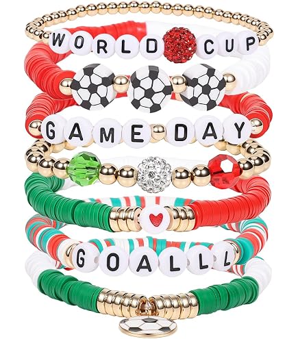 Amazon.com: AICase Soccer Bracelets for FIFA World Cup 2026 Gifts