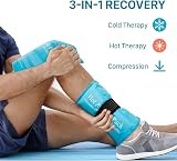 Comfytemp Large Gel Ice Pack 27x37cm Reusable Hot Cold with Straps view 2