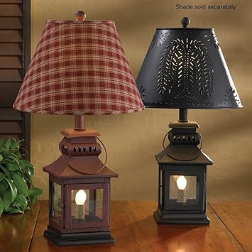 Park Designs Black Iron Lantern Lamp Table Lamps Amazon Com