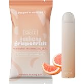 Quitz Grapefruit Smokeless Inhaler | Nicotine-Free Flavored Air Inhaler | Non-Electric Oral Fixation Habit Aid | Break the Smoking &amp; Vaping Habit | Juicy Grapefruit