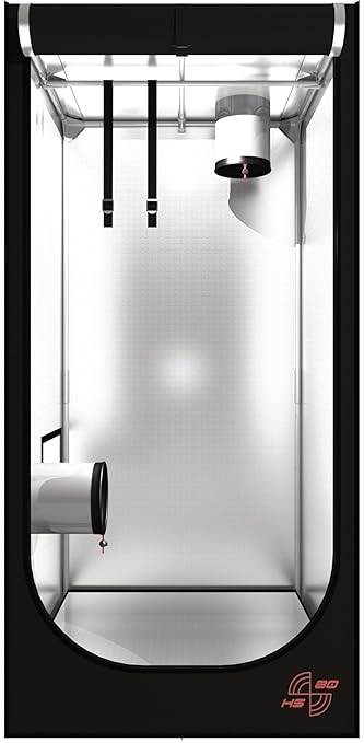 Secret Jardin Hydro Shoot HS 80 Grow-box 80x80x160 cm Grow-room Growschrank Grow-zelt Darkroom Pflanzen-zelt Grow Gewächshaus
